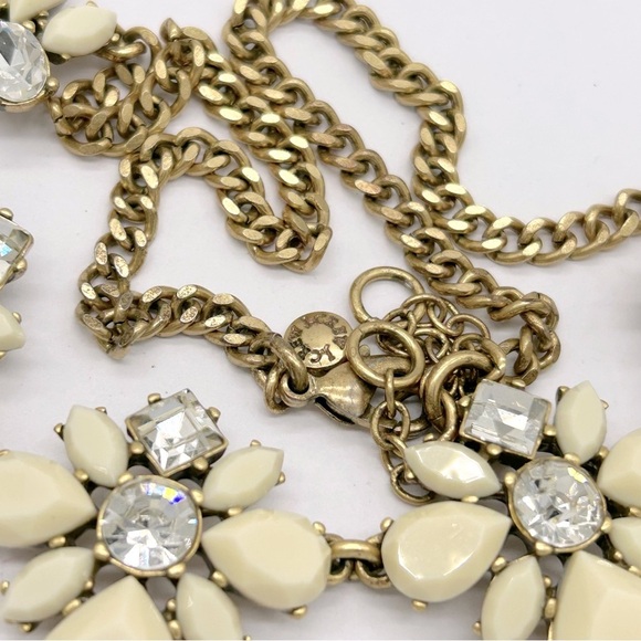 J. Crew Cream Jeweled Necklace - Picture 3 of 3